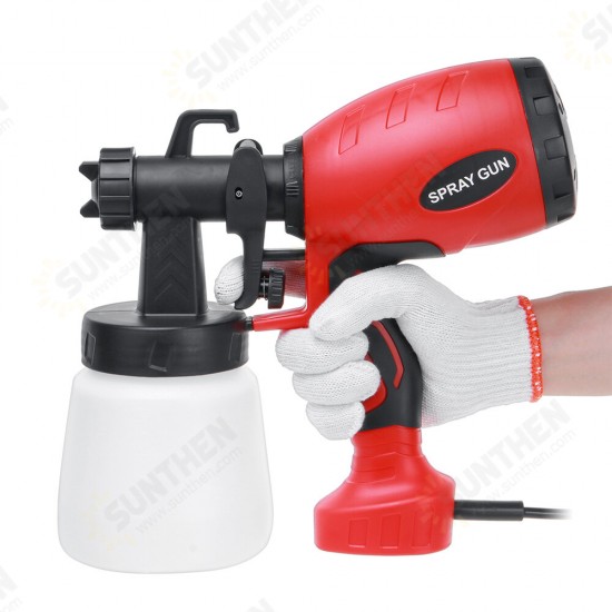 1000W 800ML Electric Spray Guns Handheld Paint Sprayer Alcohol Disinfectant Spraying Machine Home Car Painting Tool