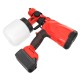 21V 1300mAh Paint Spray Guns Craft Painting Tool Spray Model Airbrush Electric Paint Sprayer W/ 1/2 Battery