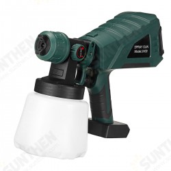 800W 1000ml Cordless Rechargeable Electric Paint Sprayer Spray Guns W/ Adjustment Knob For Makita 18V Battery 800W 1000ml Cordless Rechargeable Electric Paint Sprayer Spray Guns W/ Adjustment Knob For Makita 18V Battery