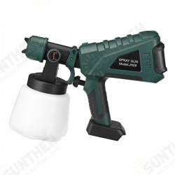800W 1000ml Cordless Rechargeable Electric Paint Sprayer Spray Guns W/ Adjustment Knob For Makita 18V Battery 800W 1000ml Cordless Rechargeable Electric Paint Sprayer Spray Guns W/ Adjustment Knob For Makita 18V Battery