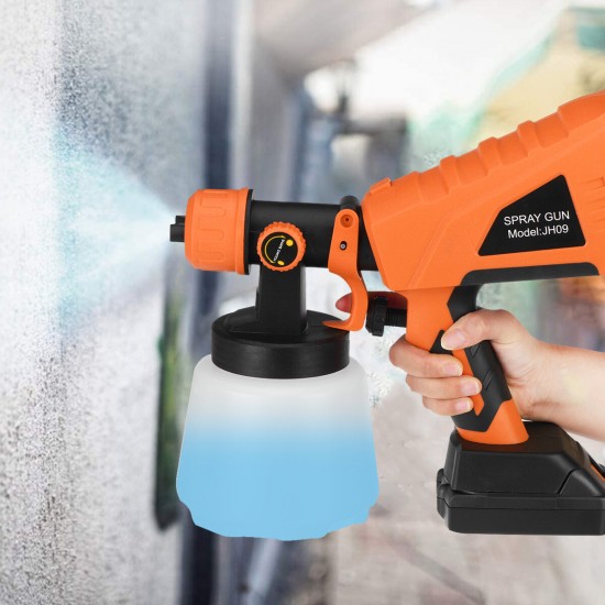 88VF 1000ML Electric Spray Guns Household Convenience Spray Paint With Li-ion Battery Regulation High Power Sprayer
