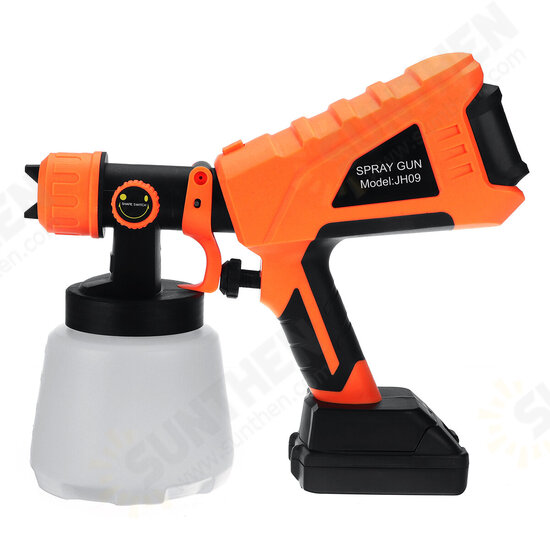 88VF 1000ML Electric Spray Guns Household Convenience Spray Paint With Li-ion Battery Regulation High Power Sprayer