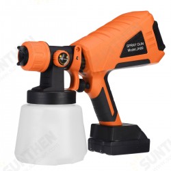 88VF 1000ML Electric Spray Guns Household Convenience Spray Paint With Li-ion Battery Regulation High Power Sprayer 88VF 1000ML Electric Spray Guns Household Convenience Spray Paint With Li-ion Battery Regulation High Power Sprayer