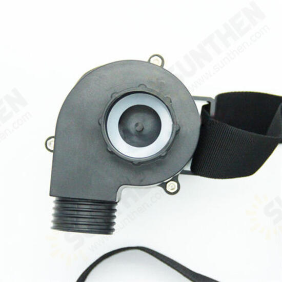 Electric Constant Flow Supplied Air Fed Full Face Gas Mask Spray Painting Tool Respirator System