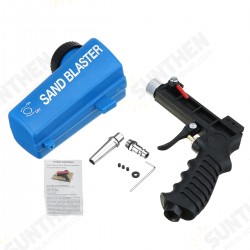 Portable Sandblaster Kit Air Nozzles Feed Sandblasting Blast Guns Tube Sand Portable Sandblaster Kit Air Nozzles Feed Sandblasting Blast Guns Tube Sand