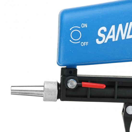 Portable Sandblaster Kit Air Nozzles Feed Sandblasting Blast Guns Tube Sand