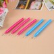 1 Set DIY Quilling Tool Origami Template Paper Pen Mould Tweezer Needles Random Color