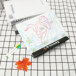3D Magic Flashing Drawing Board Dinosaur Game For Kids Children Educational Christmas Gift Toys 3D Magic Flashing Drawing Board Dinosaur Game For Kids Children Educational Christmas Gift Toys