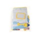 88*58cm Infant Child Four-Color Water Canvas Large Graffiti Drawing Mat Enlightenment Educational Toys