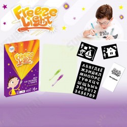 A3 Size 3D Children's Luminous Drawing Board Toy Draw with Light Fun for Kids Family A3 Size 3D Children's Luminous Drawing Board Toy Draw with Light Fun for Kids Family