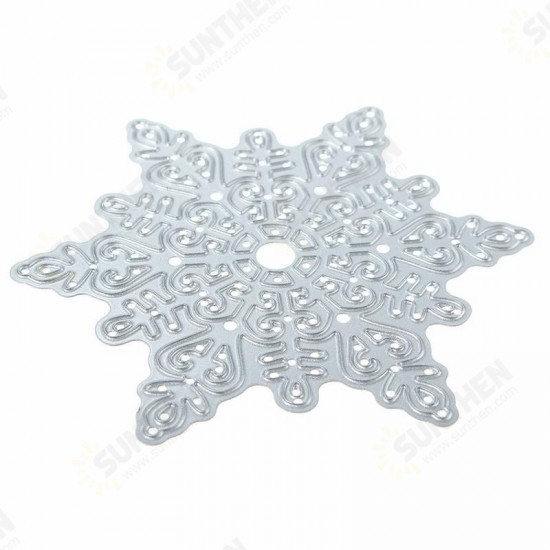 Metal Snowflake Christmas Cutting Dies DIY Scrapbooking Album Paper Card Decor