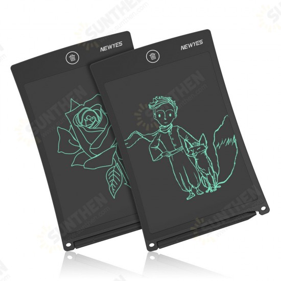 8.5-Inch Writing Board Monochrome Screen B085N Writing Tablet Drawing Handwriting Pad Message Board Kids Writing Board Educational Toys