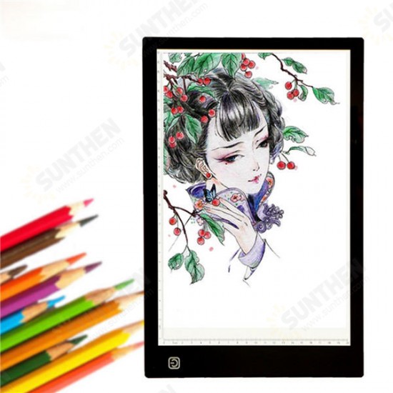 USB LED Touch Dimming Animation Linyi Writing Tablet Painting Toys