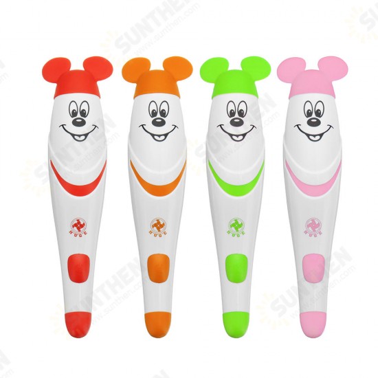 Watercolor Pen 12 Colors With Painting Templates Dust-Free Cloth Battery Operated Toys