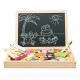 Wooden DIY Magnetic Drawing Board Forest Paradise Children's Early Educational Learning Toys