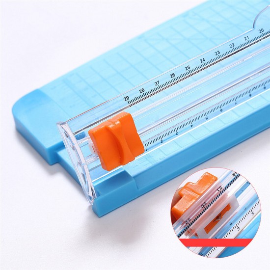 857 A4 Portable Paper Cutter Plastic Paper Cutters and Trimmers Stationery Photo Paper Cutting Mat Tool