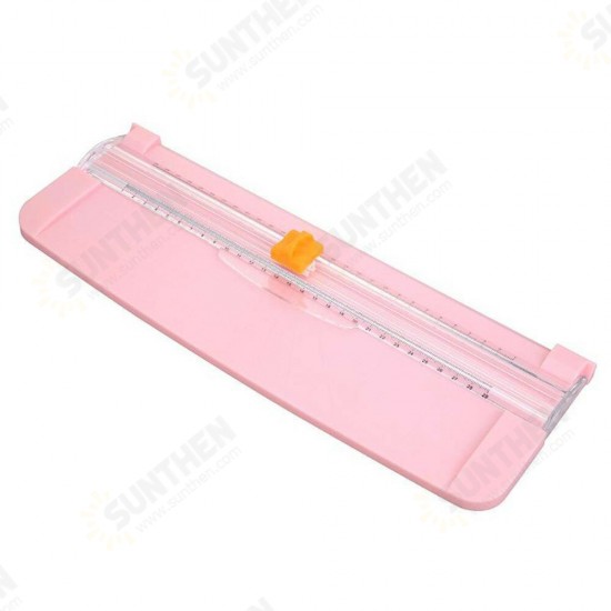 857 A4 Portable Paper Cutter Plastic Paper Cutters and Trimmers Stationery Photo Paper Cutting Mat Tool