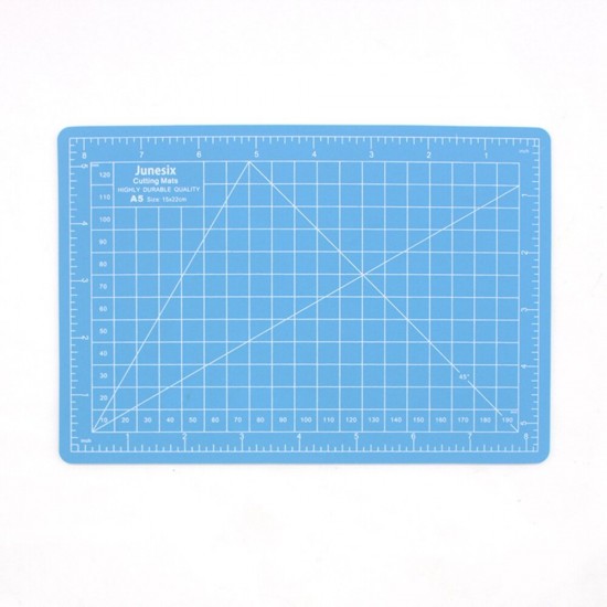 A5 Cutting Map Manual Model Cutting Pad Paper Cutting Pad Manual DIY Tool Cutting Board Durable PVC Craft Card for Student Home Office