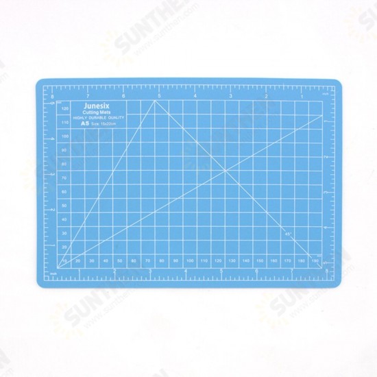 A5 Cutting Map Manual Model Cutting Pad Paper Cutting Pad Manual DIY Tool Cutting Board Durable PVC Craft Card for Student Home Office