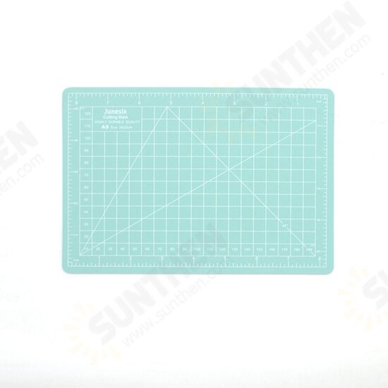 A5 Cutting Map Manual Model Cutting Pad Paper Cutting Pad Manual DIY Tool Cutting Board Durable PVC Craft Card for Student Home Office