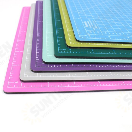 A5 Cutting Map Manual Model Cutting Pad Paper Cutting Pad Manual DIY Tool Cutting Board Durable PVC Craft Card for Student Home Office