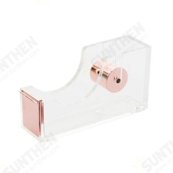 M029 Transparent Acrylic Tape Cutter Classic Design Tape Dispenser Stationery for School Office Desktop M029 Transparent Acrylic Tape Cutter Classic Design Tape Dispenser Stationery for School Office Desktop