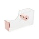 M029 Transparent Acrylic Tape Cutter Classic Design Tape Dispenser Stationery for School Office Desktop