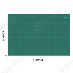 Ou Ge 883A1 Three-layer Black Core A1 Cutting Mat Non-standard Size In Green For Office Stationary Supplies Ou Ge 883A1 Three-layer Black Core A1 Cutting Mat Non-standard Size In Green For Office Stationary Supplies