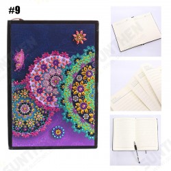 10 Styles 80 Pages A5 Notebook DIY Diamond Painting Notepad 5D Full Rhinestone 10 Styles 80 Pages A5 Notebook DIY Diamond Painting Notepad 5D Full Rhinestone