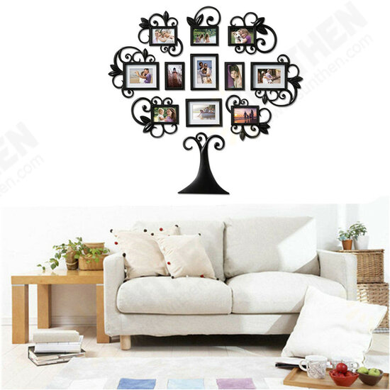 3D Family Tree Photo Picture Frame Collage Wall Stickers Art Home Decor