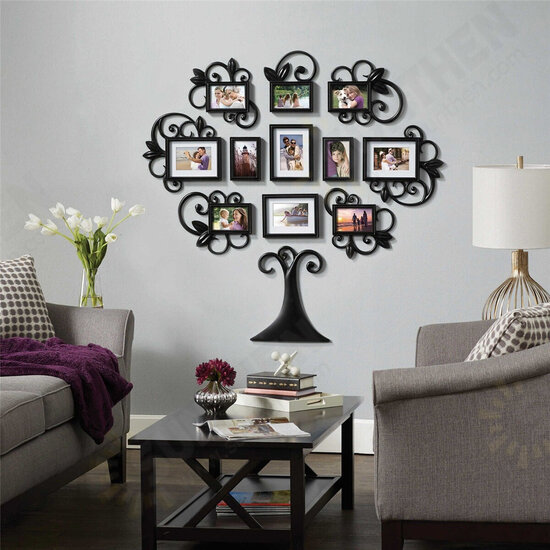 3D Family Tree Photo Picture Frame Collage Wall Stickers Art Home Decor