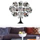 3D Family Tree Photo Picture Frame Collage Wall Stickers Art Home Decor