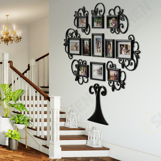 3D Family Tree Photo Picture Frame Collage Wall Stickers Art Home Decor