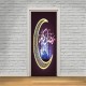 3D Islamic Wall Sticker Door Wall Paper Removable Wall Decal Office Home Living Room Bedroom Decorations