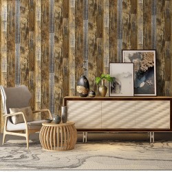 3D Retro Wood Grain Stick Self-adhesive Wallpaper Home Decor Heavy Duty Wall Stickers 3D Retro Wood Grain Stick Self-adhesive Wallpaper Home Decor Heavy Duty Wall Stickers