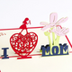 3D Stereoscopic Handmade Greeting Cards Mother's Day Holiday Wishes Card