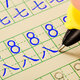 4 Types Practice Writing Paste Numbers Letters Painting Arithmetic Exercise Book 4 Types Practice Writing Paste Numbers Letters Painting Arithmetic Exercise Book