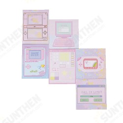 6 Pcs/pack Colorful Sticky Notes Cartoon Love Game Pad Sticky Memo Notes Gift Stationery Office Sticker School Supplies 6 Pcs/pack Colorful Sticky Notes Cartoon Love Game Pad Sticky Memo Notes Gift Stationery Office Sticker School Supplies