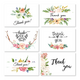 6Pcs Multiple Types Greeting Cards Thanksgiving Holiday Gift Card Universal