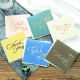 6Pcs Paper Thank You Greeting Cards Gift Decoration Card Greeting Card