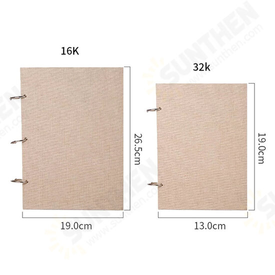 8K/16K/32K Sketching Paper Sketchbook Paper For Drawing Painting Diary Professional Notebook Notepad Stationery Art Supplies