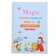 8pcs Magic Practice Copybook for Kids Chanarily English Magic Calligraphy Reusable Handwriting Copybook Writing Practice Book with Magic Pens