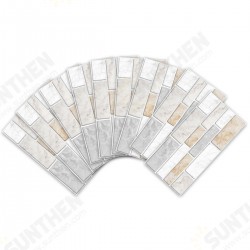 9/27/54pcs Warm Marble Tile Wall Stickers Self-adhesive Wall Paper DIY Home Decor 9/27/54pcs Warm Marble Tile Wall Stickers Self-adhesive Wall Paper DIY Home Decor