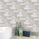 9/27/54pcs Warm Marble Tile Wall Stickers Self-adhesive Wall Paper DIY Home Decor