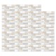 9/27/54pcs Warm Marble Tile Wall Stickers Self-adhesive Wall Paper DIY Home Decor