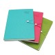 A4 Planner Synthetic Leather Loose Leaf Weekly Notebook with 180 Sheets