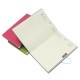 A4 Planner Synthetic Leather Loose Leaf Weekly Notebook with 180 Sheets