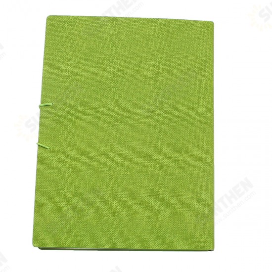 A4 Planner Synthetic Leather Loose Leaf Weekly Notebook with 180 Sheets