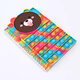 A5 40 Push Up Notebook Silicone Stress Relief Bubble Diary Book for Students Adults Office School