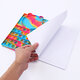 A5 40 Push Up Notebook Silicone Stress Relief Bubble Diary Book for Students Adults Office School